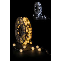 LICHTERVORHANG - Dunkelgrün, Basics, Kunststoff (1000cm)