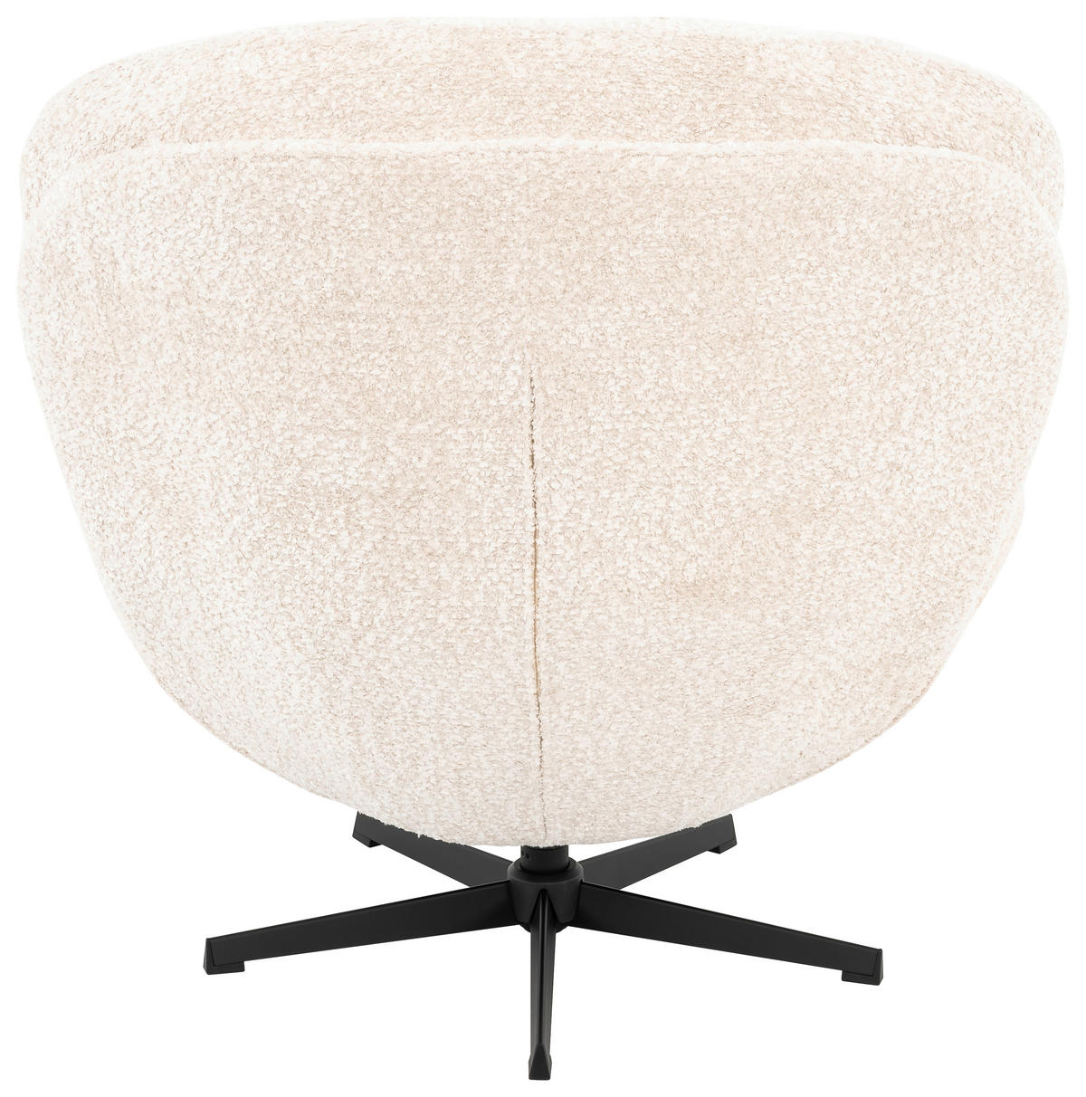 RELAXSESSEL Metall, Textil Schwarz, Beige  - Beige/Schwarz, Basics, Textil/Metall (97/98/93cm) - Carryhome