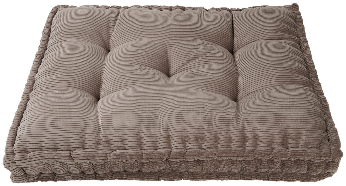 SITZKISSEN 88/70/10 cm    - Braun, Basics, Textil (88/70/10cm) - Jimmylee