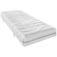 KOMFORTSCHAUMMATRATZE PERFECT TOUCH KS 80/200 cm Höhe ca. 22 cm  - Weiß, KONVENTIONELL, Textil (80/200cm) - Sleeptex