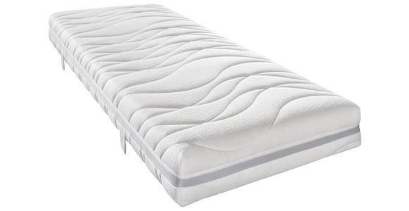 KOMFORTSCHAUMMATRATZE PERFECT TOUCH KS 80/200 cm Höhe ca. 22 cm  - Weiß, KONVENTIONELL, Textil (80/200cm) - Sleeptex