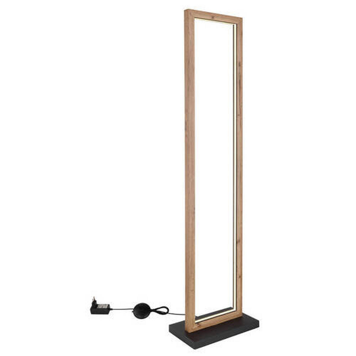 STOJEČA LED-SVETILKA   //3000 K// - črna/opal, Konvencionalno, kovina/umetna masa (30/18/120cm) - Globo