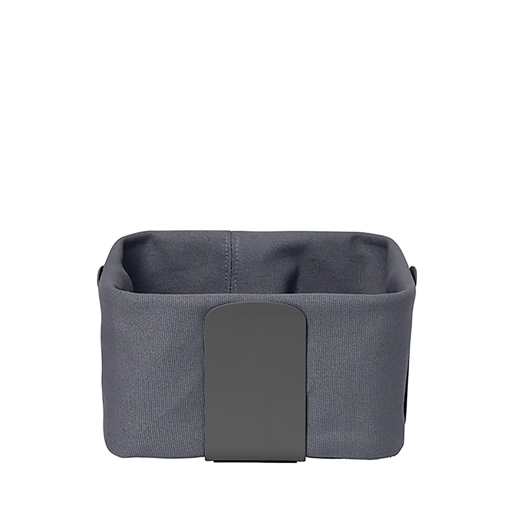BROTKORB - Anthrazit, Design, Textil/Metall (20/10,5/20cm) - Blomus