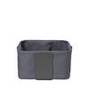 BROTKORB - Anthrazit, Design, Textil/Metall (20/10,5/20cm) - Blomus