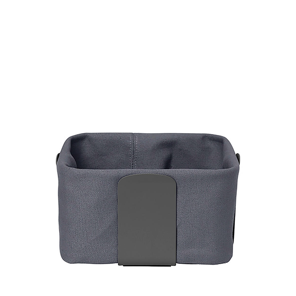 BROTKORB - Anthrazit, Design, Textil/Metall (20/10,5/20cm) - Blomus