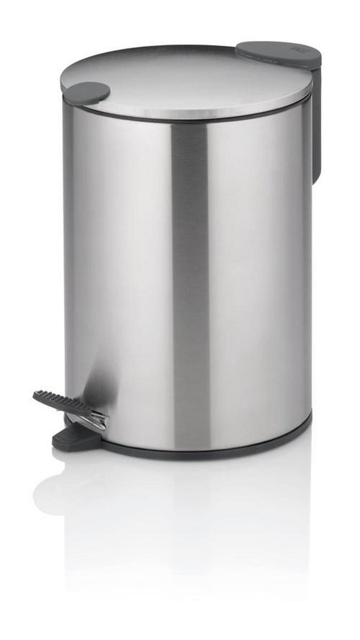 KOSMETIKEIMER 3 l  Metall  - Schwarz/Altrosa, Basics, Kunststoff/Metall (17/23cm) - Kela