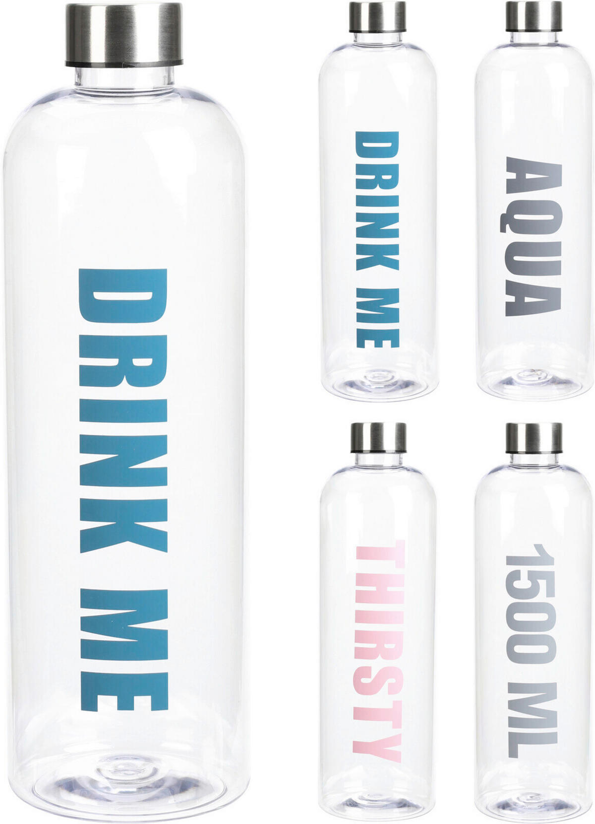 FĽAŠA NA PITIE  - Basics, plast (9/9/29cm)