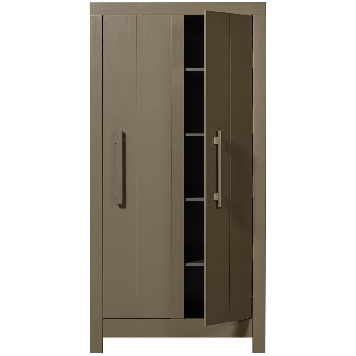 GARDEROBENSCHRANK Bobby  in 95/190/44 cm  - Grün, Design, Holz/Holzwerkstoff (95/190/44cm) - Livetastic