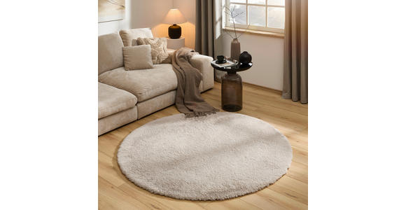 HOCHFLORTEPPICH 160 cm Beige  - Beige, Basics, Textil (160cm) - Boxxx