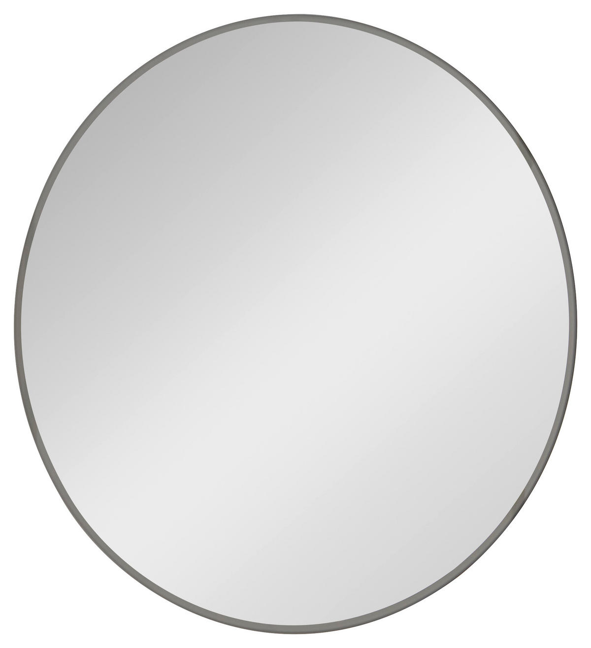 SPIEGEL 70/70/3 cm  - Graphitfarben, Natur, Glas/Holz (70/70/3cm) - Valdera