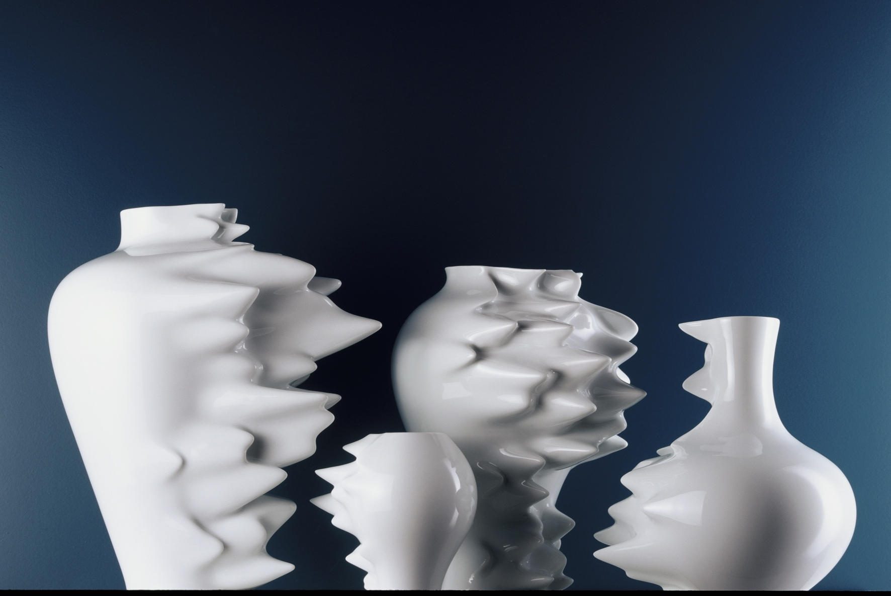 VAZA   25,7/25,7/17,6 cm   keramika  - bela, Konvencionalno, keramika (25,7/25,7/17,6cm) - Rosenthal