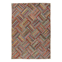 FLACHWEBETEPPICH 160/230 cm Multicolor rechteckig  - Multicolor, Basics, Textil (160/230cm) - Kayoom