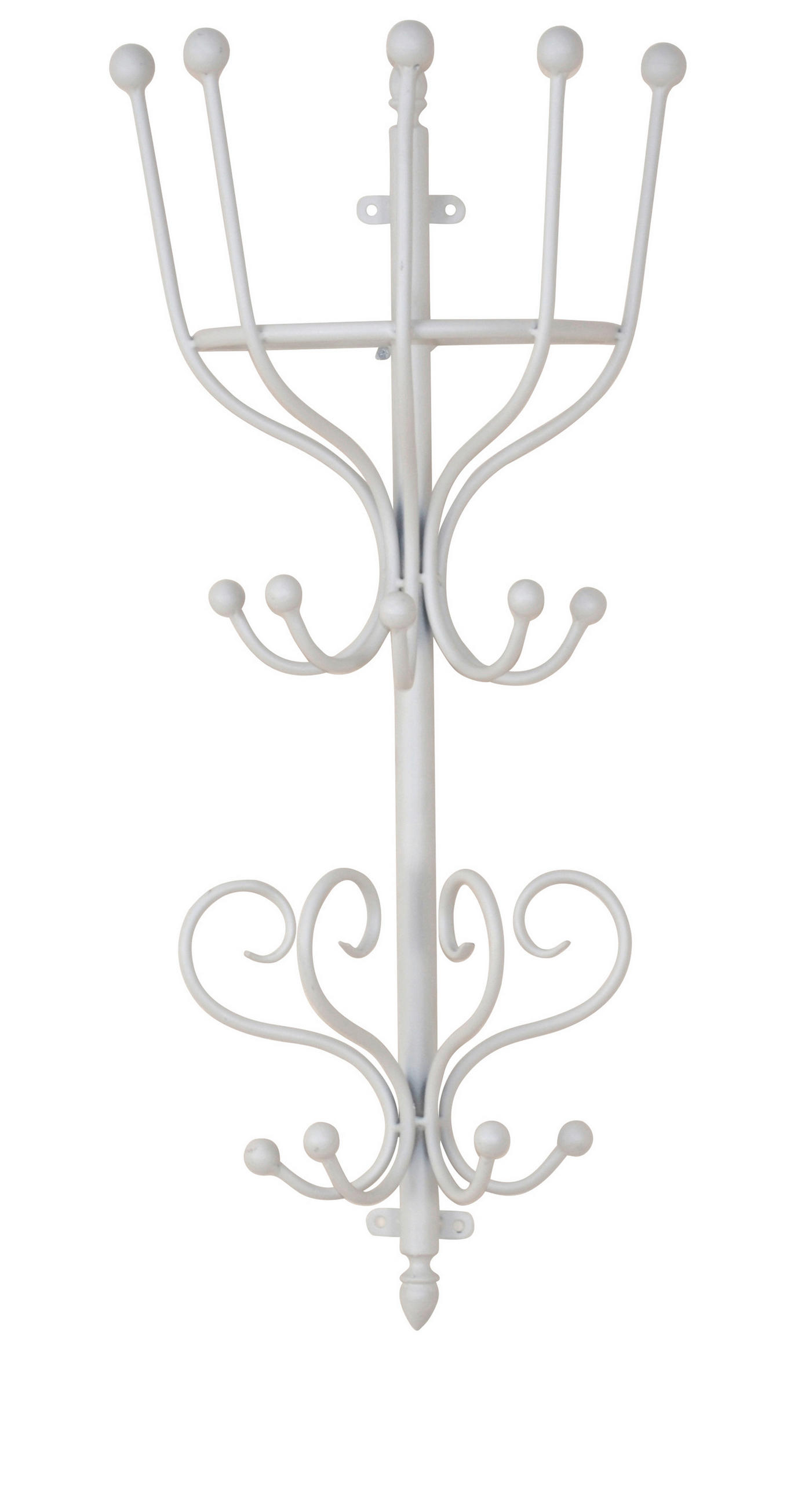 WANDGARDEROBE  in Weiß  - Weiß, Design, Metall (17/29/70cm) - MID.YOU