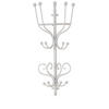 WANDGARDEROBE  in Weiß  - Weiß, Design, Metall (17/29/70cm) - MID.YOU