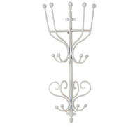 WANDGARDEROBE  in Weiß  - Weiß, Design, Metall (17/29/70cm) - MID.YOU