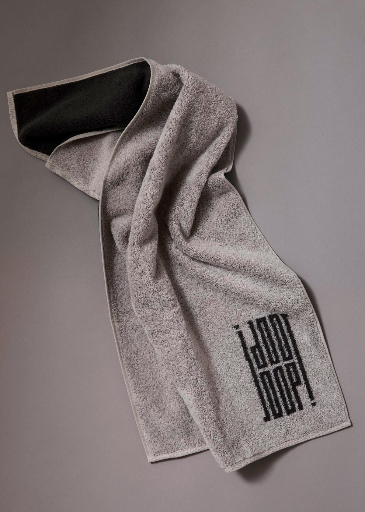 HANDTUCH BARS DOUEBLEFACE Grau, Platinfarben  - Platinfarben/Grau, Basics, Textil (50/100cm) - Joop!