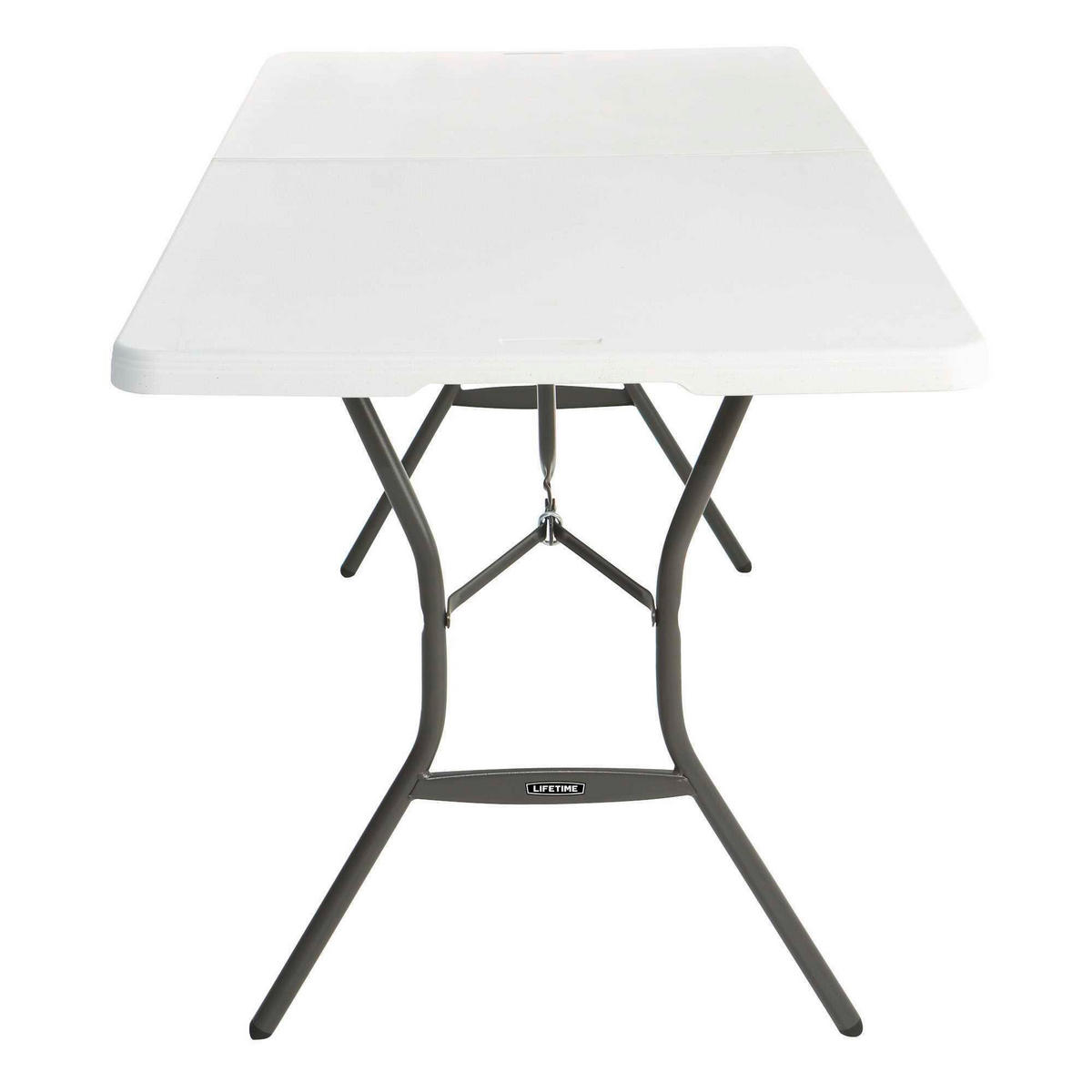 GARTENKLAPPTISCH 183/76/74 cm  - Weiß, KONVENTIONELL, Kunststoff (183/76/74cm)