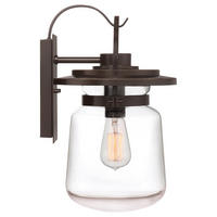 ZUNANJA STENSKA SVETILKA  Elstead Lasalle   22,8/25,3/39,3 cm          - barve brona, Konvencionalno, kovina/steklo (22,8/25,3/39,3cm) - Elstead Lighting