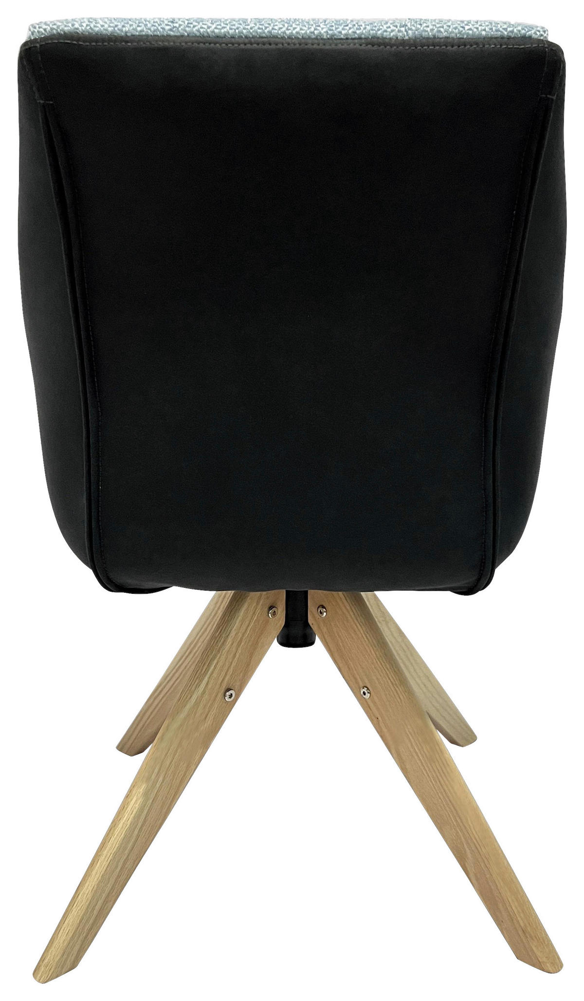 ARMLEHNSTUHL  in Webstoff, Mikrofaser  - Blau/Eichefarben, KONVENTIONELL, Holz/Textil (57/83,5/60cm) - Landscape