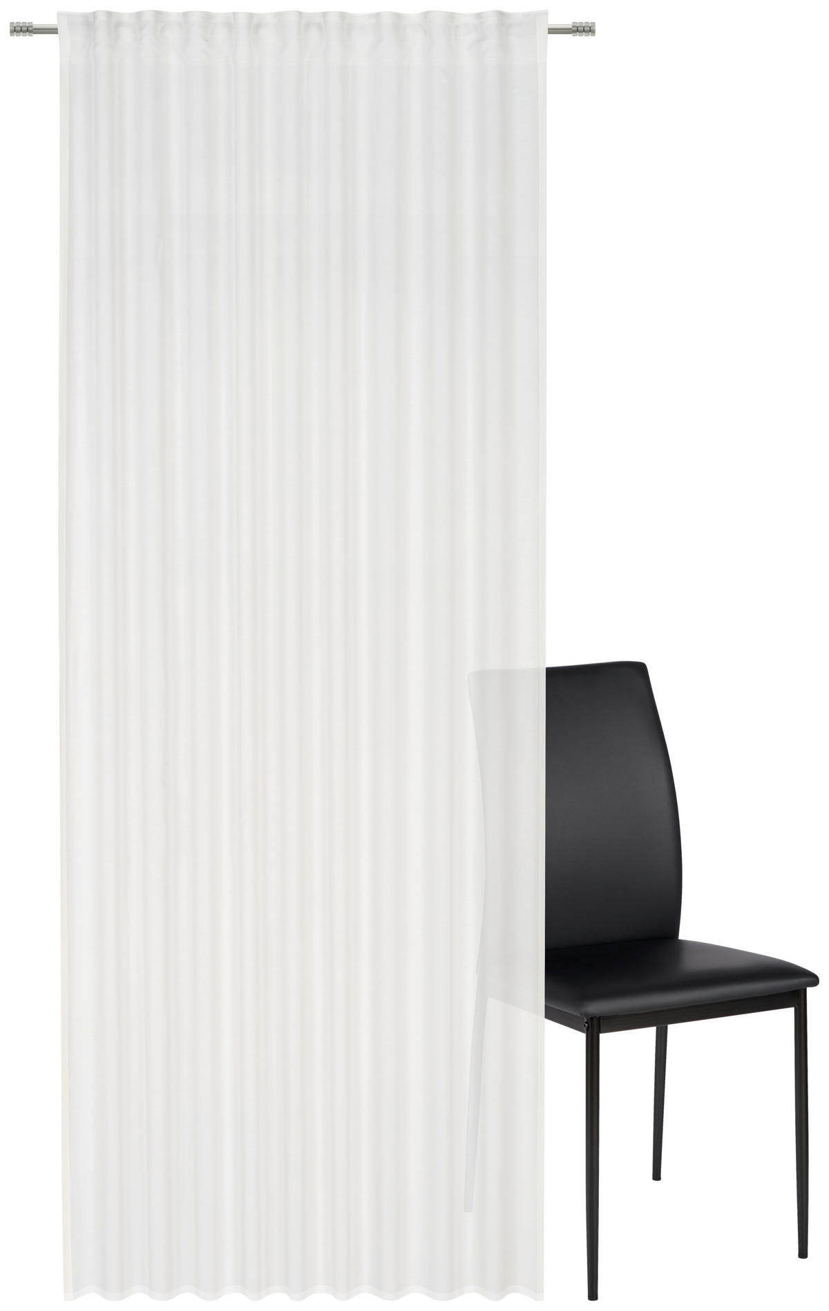 FERTIGSTORE  transparent   140/255 cm  - Creme, Basics, Textil (140/255cm) - Esposa