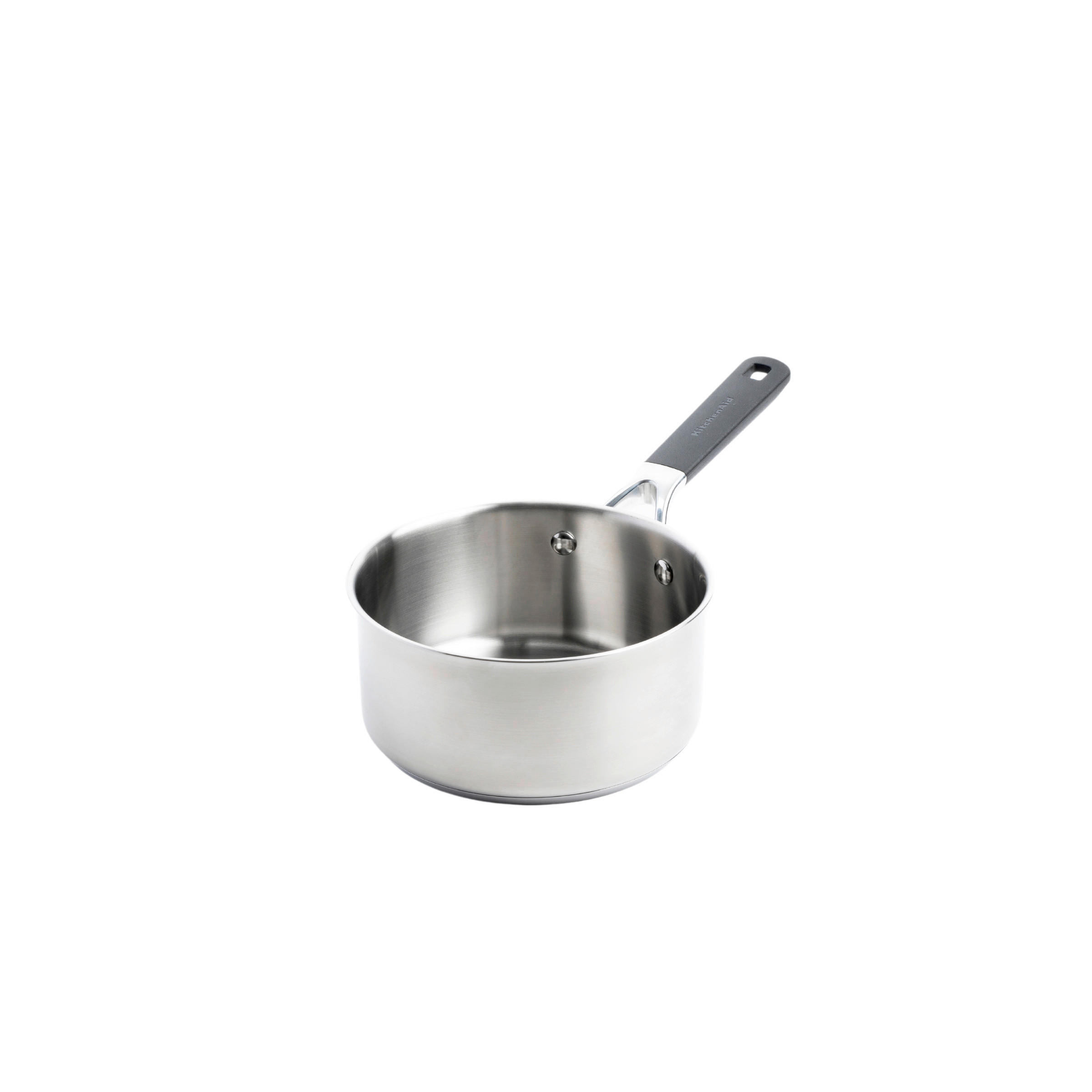 STIELKASSEROLLE Classic Stainless Steel 1.3 L  - Silberfarben, Basics, Kunststoff/Metall (14cm) - Kitchenaid