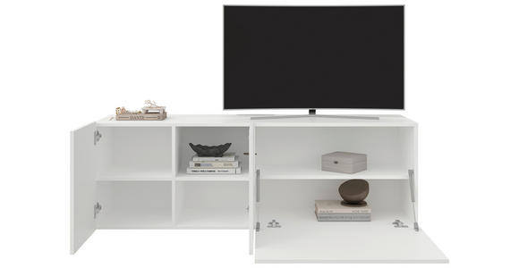 LOWBOARD  in 150/50/42 cm  - Weiß, Design, Holzwerkstoff (150/50/42cm) - Hom`in