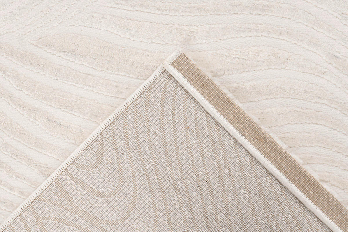 WEBTEPPICH 120/170 cm Nancy Elfenbein  - Elfenbein, KONVENTIONELL, Textil (120/170cm) - Pierre Cardin
