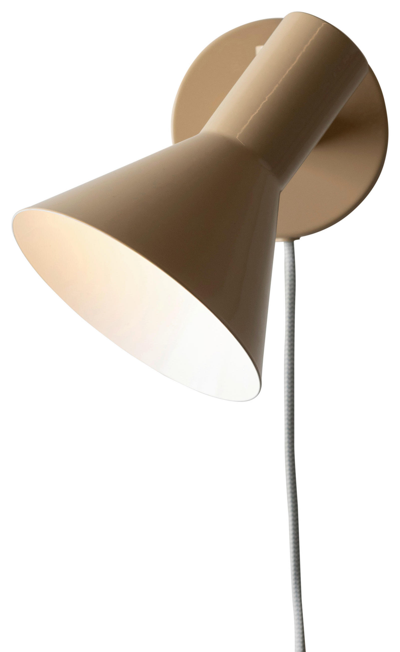 WANDLEUCHTE - Beige, Design, Metall (31/15/20cm) - It's about Romi