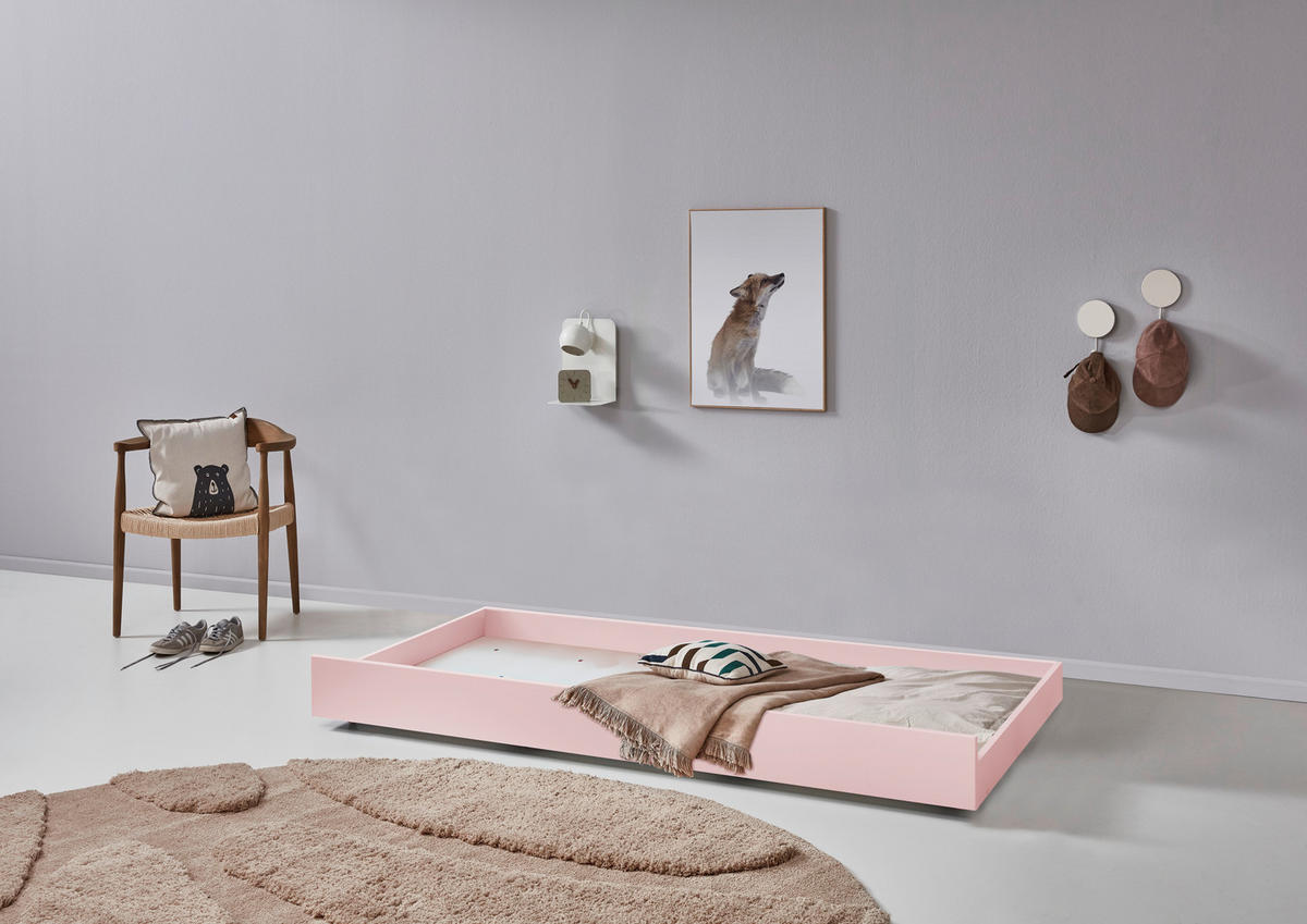 FÖRVARING rosa  - rosa, Lifestyle, trämaterial/plast (94/20/199cm) - Stylife