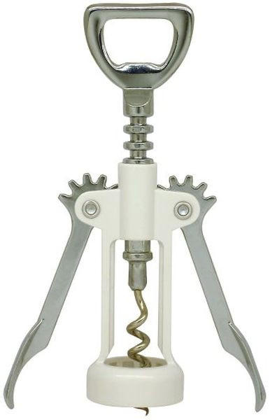 KORKENZIEHER - Silberfarben/Weiß, LIFESTYLE (16,5cm) - Fackelmann