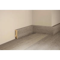 SOCKELLEISTE, Eiche Sand  - Basics, Holz (240/5/1,6cm) - Tilo
