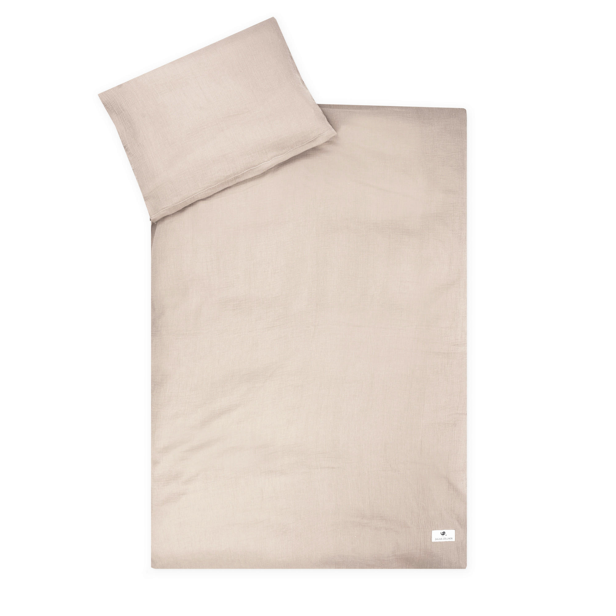 KINDERBETTWÄSCHE 100/135 cm  - Sandfarben, Basics, Textil (100/135cm) - Atrigo
