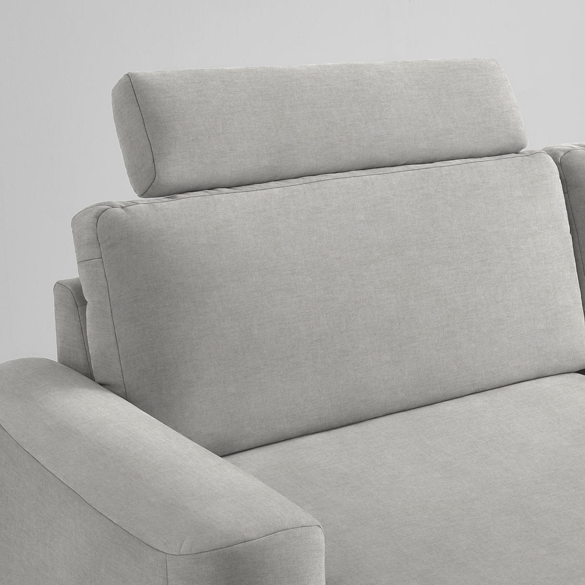 KOPFSTÜTZE in Chenille  - Beige, Konventionell, Textil (84/21/21cm) - MID.YOU