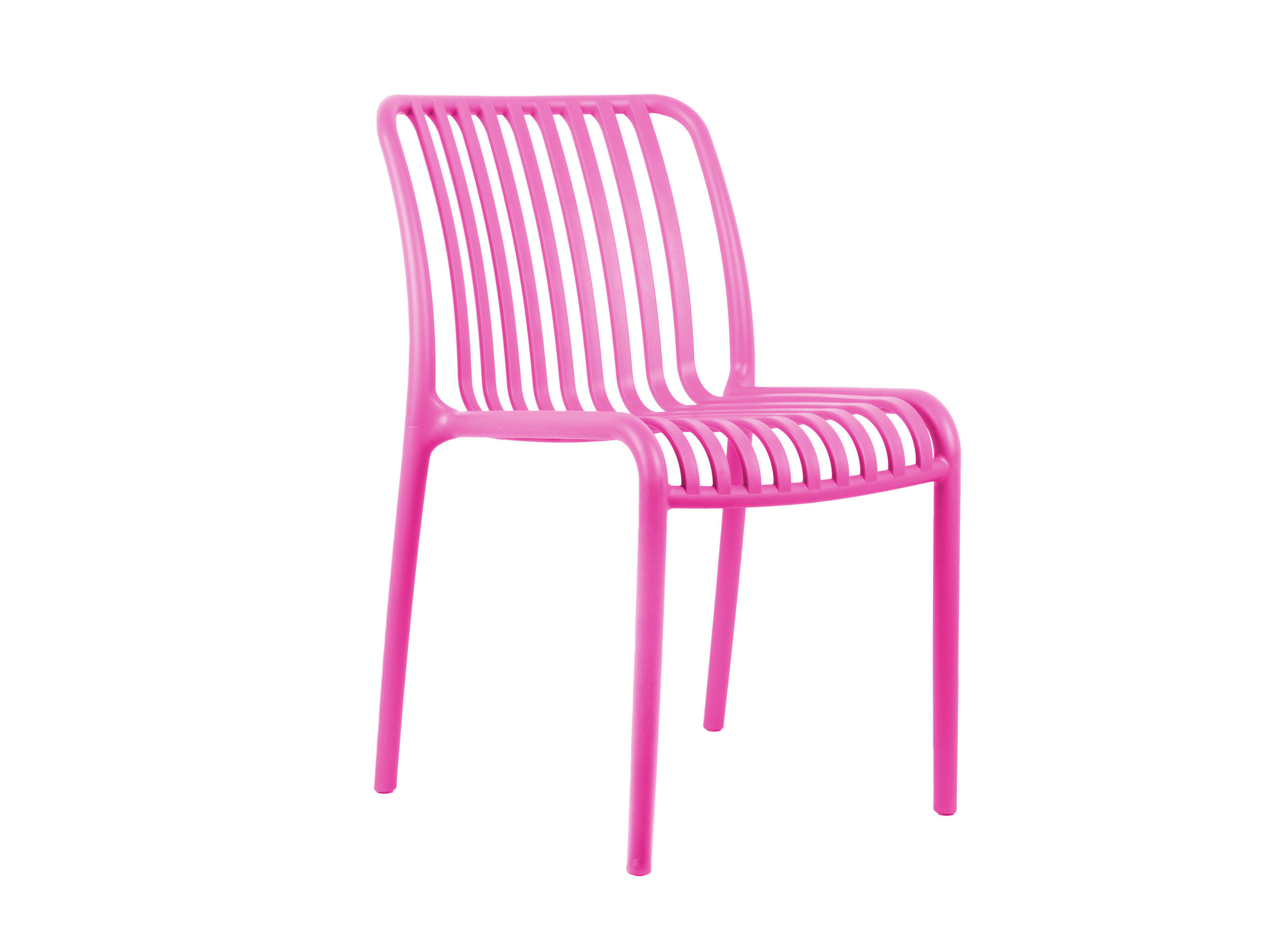 STUHL Pink  - Pink, Basics, Kunststoff (42/58/79cm) - Leitmotiv