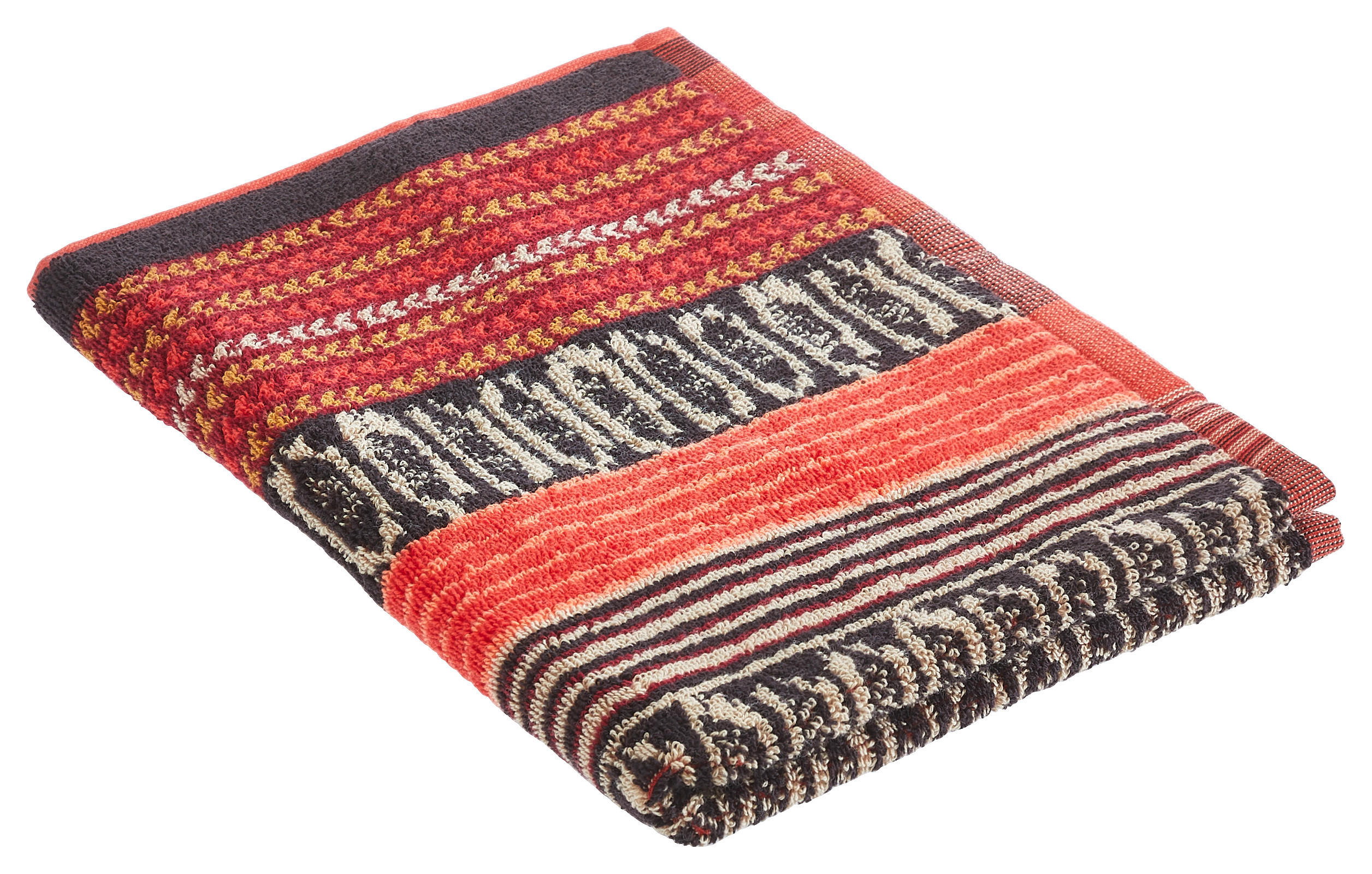 GÄSTETUCH Roccaraso Rot  - Rot, Basics, Textil (40/60cm) - Bassetti