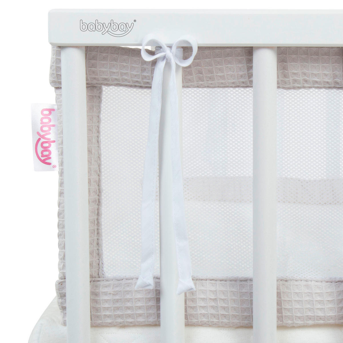 NESTCHEN  149/24/2 cm   - Grauweiß, Basics, Textil (149/24/2cm) - Babybay