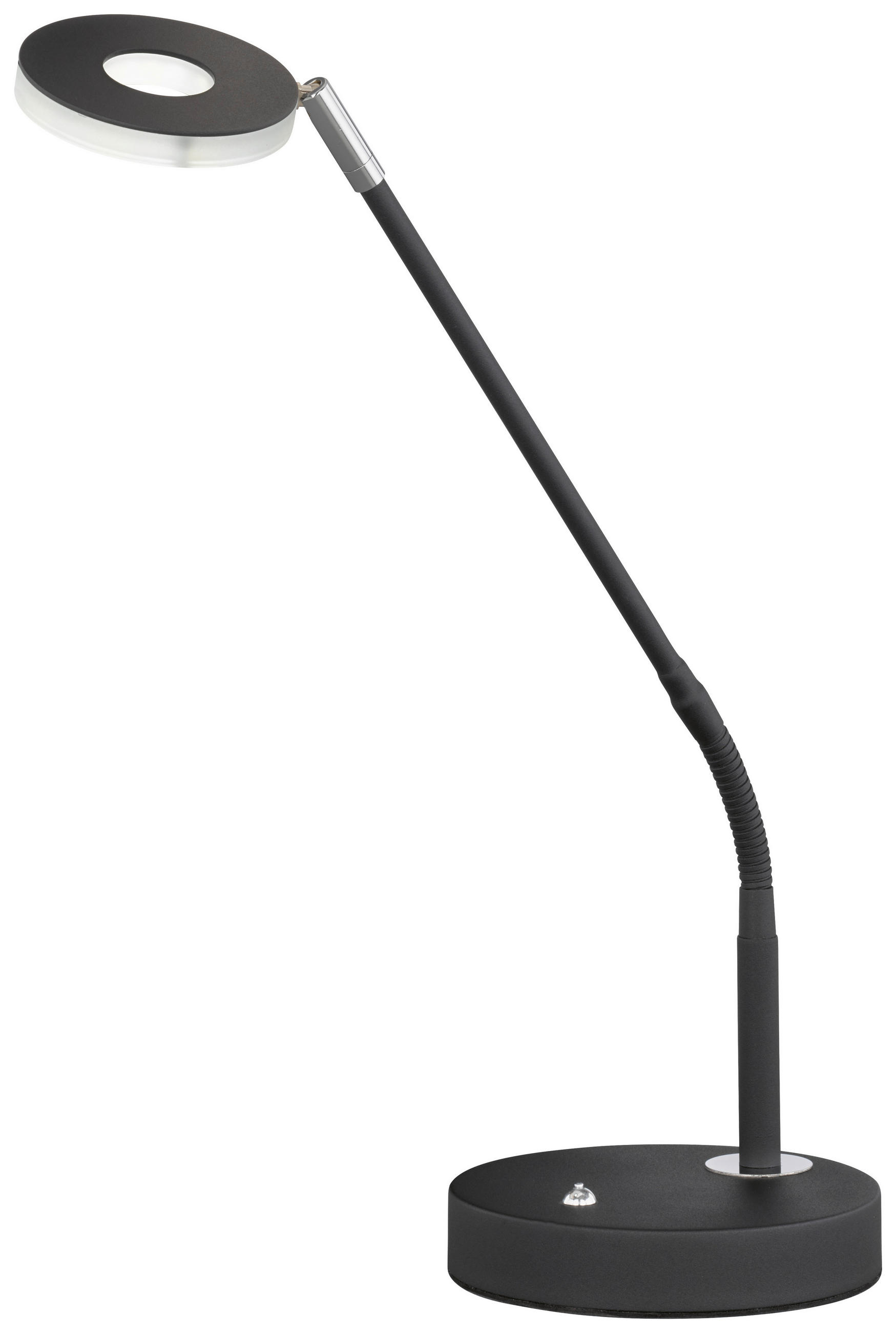 LED-TISCHLEUCHTE 16/60 cm - Schwarz/Weiß, Design, Kunststoff/Metall (16/60cm)