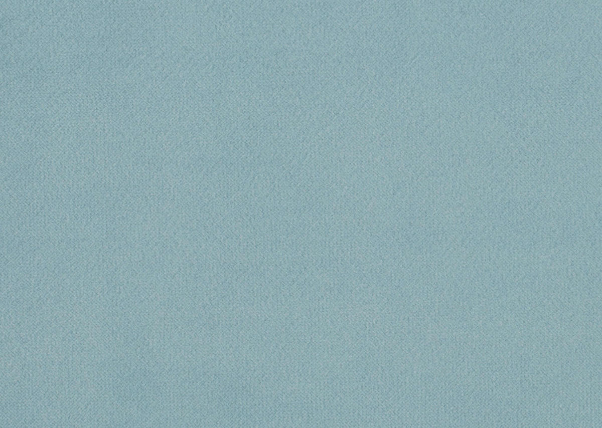ECKSOFA in Velours Hellblau  - Schwarz/Hellblau, Design, Textil/Metall (306/179cm) - Beldomo System