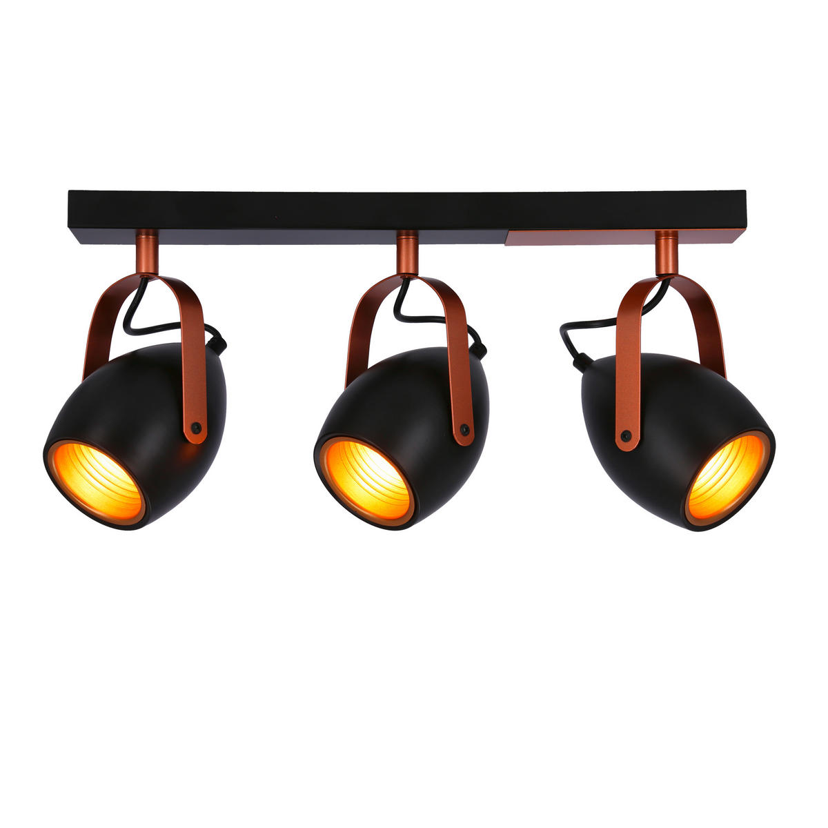 TAKSPOTLIGHT 46/25/13 cm   - svart, Design, metall (46/25/13cm)
