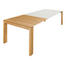 ESSTISCH Eiche furniert rechteckig Weiß, Eichefarben - Eichefarben/Weiß, Design, Holz (160/100/75cm) - Now by Hülsta ESSTISCH Eiche furniert rechteckig Weiß, Eichefarben - Eichefarben/Weiß, Design, Holz (160/100/75cm) - Now by Hülsta