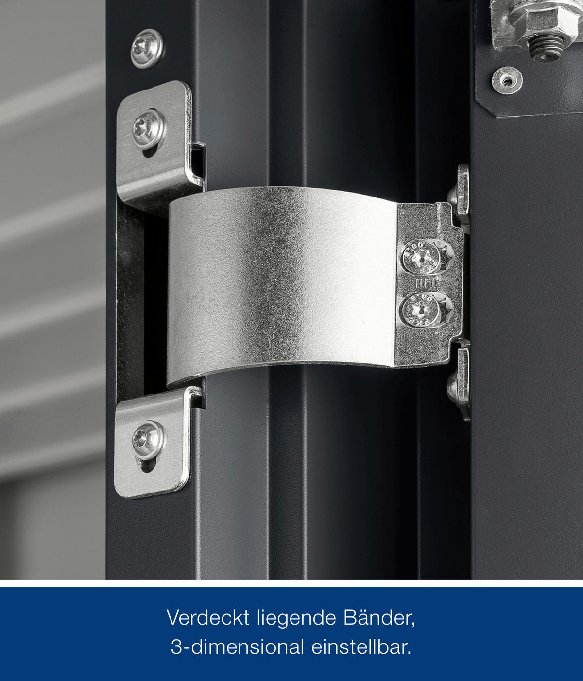 GERÄTEHAUS 189/219/181 cm  - Anthrazit, Basics, Metall (189/219/181cm)