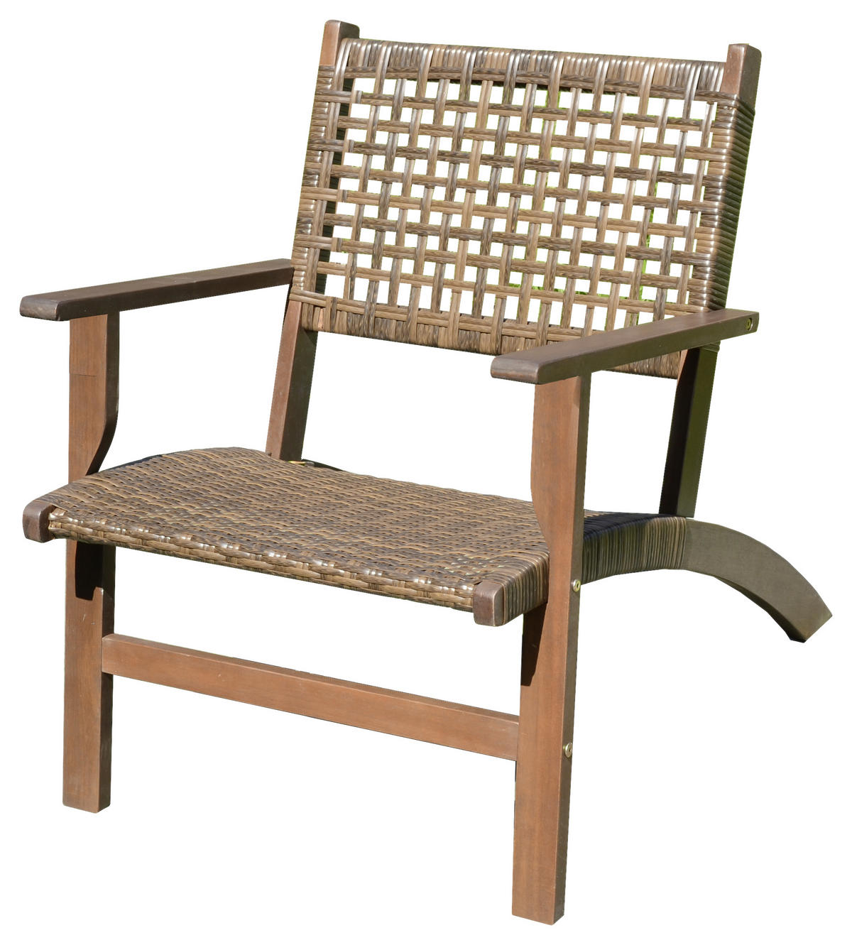 BALKONSET  - Dunkelbraun, Basics, Holz (40/40/35cm) - Gardenson