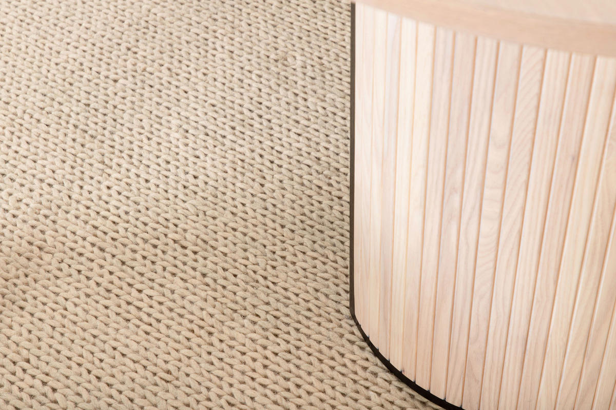 FLACHWEBETEPPICH 200/300 cm Weiß  - Weiß, LIFESTYLE, Textil (200/300cm) - P & B