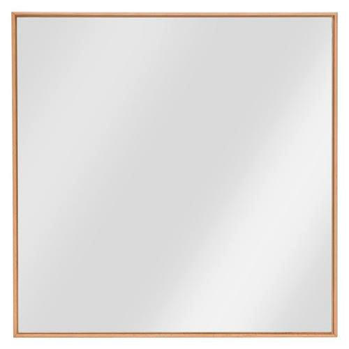 WANDSPIEGEL 72/72/3 cm    - Buchefarben, MODERN, Glas/Holz (72/72/3cm) - Linea Natura
