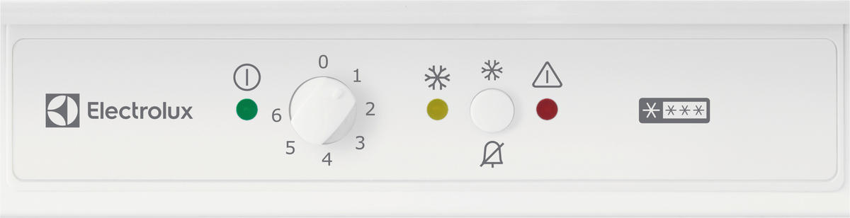 EINBAUGEFRIERSCHRANK LUB3AE88S  - Weiß, Basics, Kunststoff/Metall (54,8/87,3/54,9cm) - Electrolux