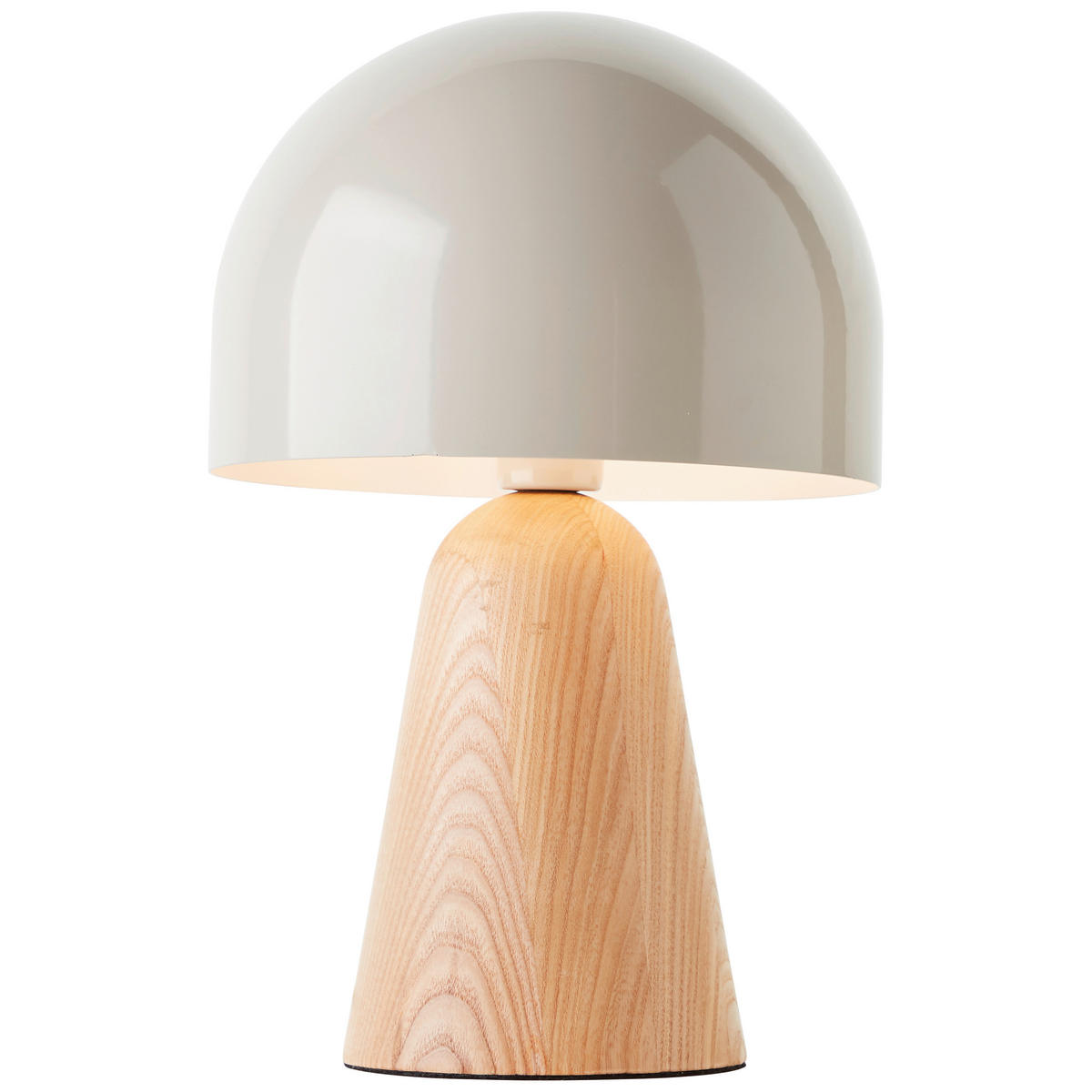 TISCHLEUCHTE - Natur, Holz/Metall (20/31cm) - Brilliant