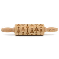 MOTIV-TEIGROLLE - Naturfarben, Basics, Holz (23/4,5/4,5cm) - Folkroll
