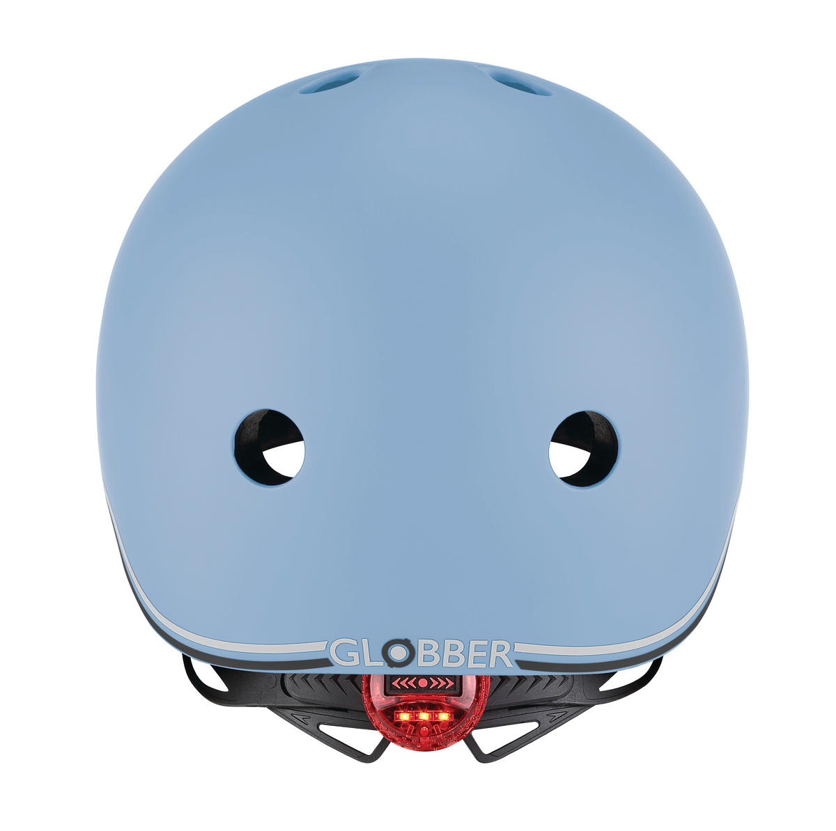 KINDERHELM HELM GO-UP LIGHTS  - Pastellblau, Basics, Kunststoff (24/21/14,5cm) - GLOBBER