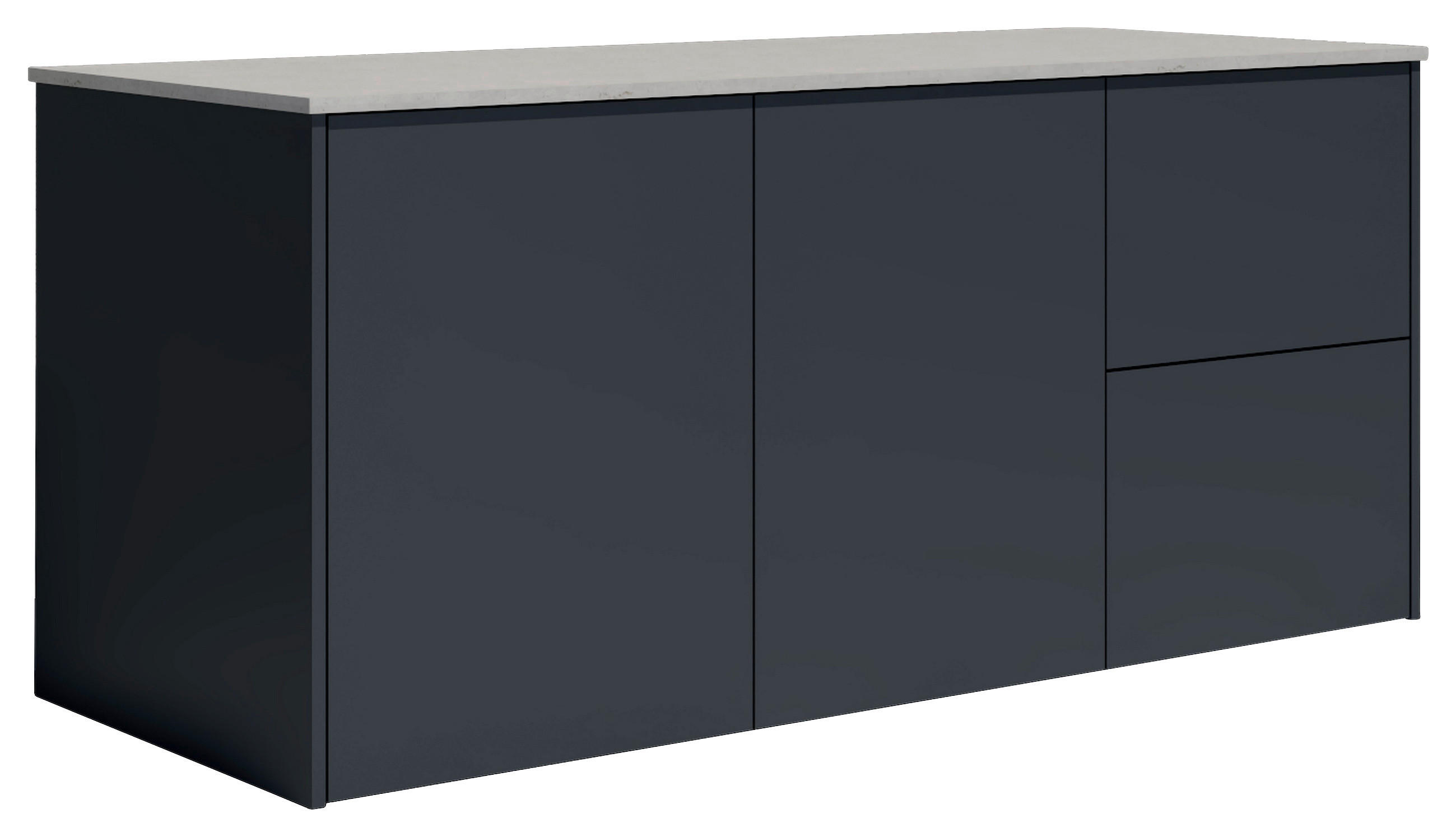 OUTDOORKÜCHE  - Sandfarben/Anthrazit, Basics, Keramik/Metall (198/92,5-98,5/63,3cm) - Dieter Knoll