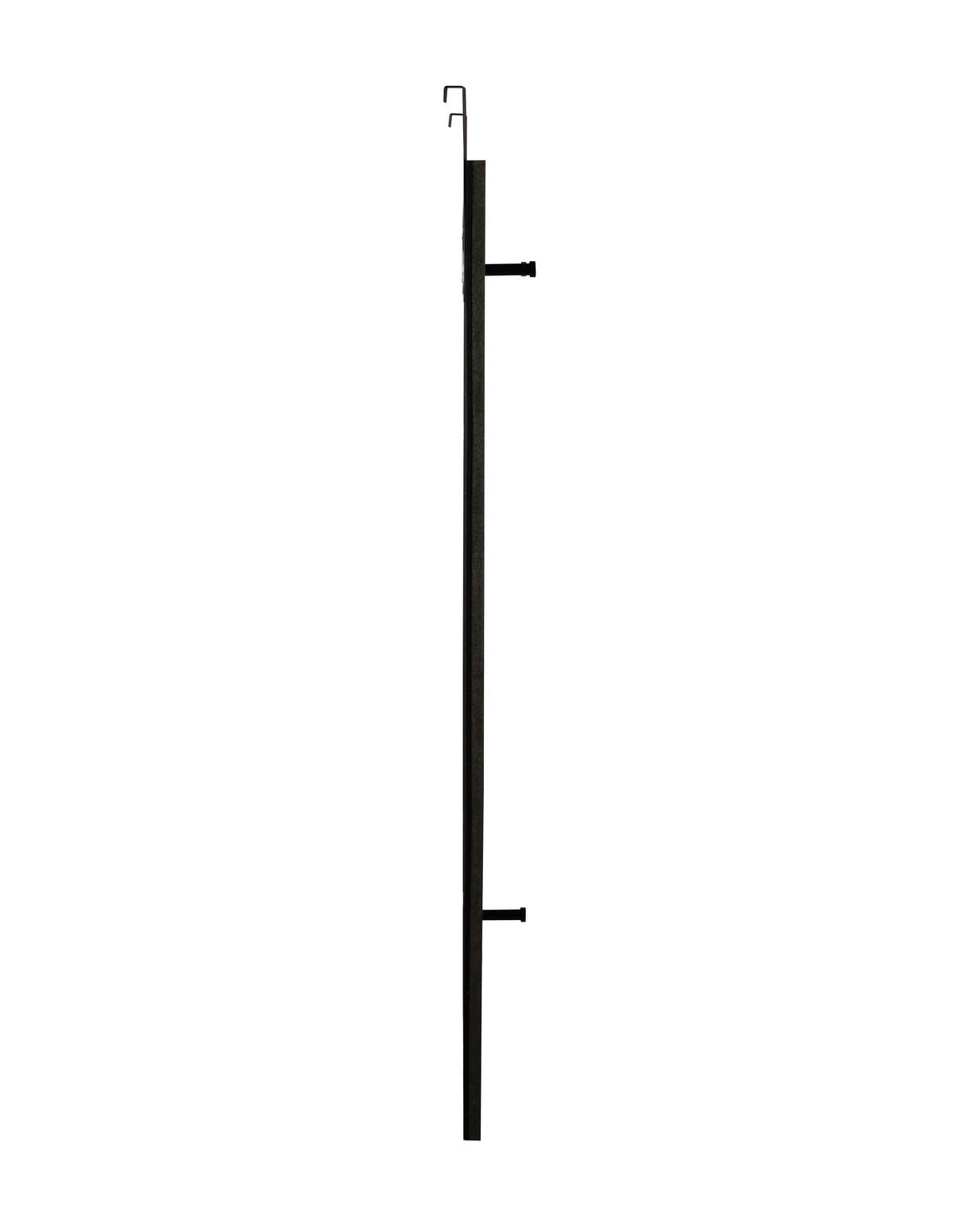 TÜRGARDEROBE  in furniert Schwarz, Eiche Artisan  - Schwarz/Eiche Artisan, MODERN, Holzwerkstoff/Textil (30/100/1,7cm) - Milino